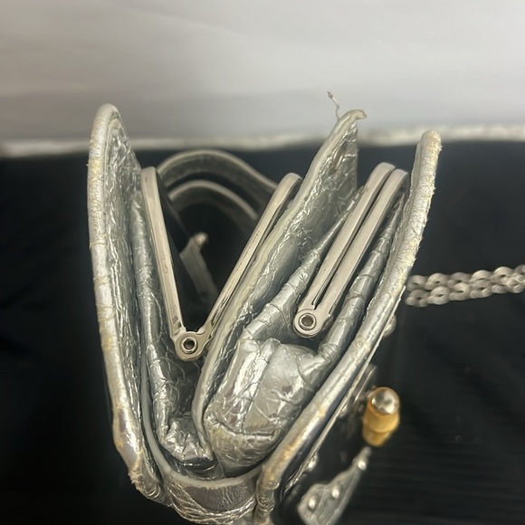 Big Buddha mini bag, silver retro - Picture 3 of 6